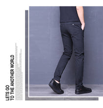 Load image into Gallery viewer, YASUGUOJI Fashion Mens Dress Pants Formal Pants Slim Suit Plaid Pants Business Casual Plus Size Wedding Pant Suits Men Trousers