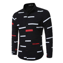 Load image into Gallery viewer, New Men's Long Sleeve Casual Shirt Fashion Rose Flower 3D Printed Floral Shirt Turn-down Collar Slim Fit Shirt For Mens Clothing