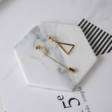 Load image into Gallery viewer, Modern Women's Earrings 2018 Asymmetry Long Tassel Women Dangle Earrings Korean Fashion Refreshing Female Jewelry Accessories