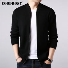 Load image into Gallery viewer, COODRONY Brand Sweater Coat Men Cashmere Wool Cardigan Men Clothes 2019 New Arrivals Autumn Winter Thick Warm Zipper Coats 91088