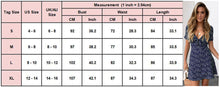 Load image into Gallery viewer, New Women Summer Casual Short Sleeve Floral Boho Dress Party Evening Beach V neck Dress Fashion Sexy Mini Dresses