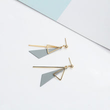Load image into Gallery viewer, Modern Women's Earrings 2018 Asymmetry Long Tassel Women Dangle Earrings Korean Fashion Refreshing Female Jewelry Accessories
