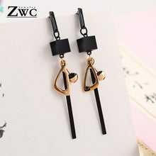 Load image into Gallery viewer, ZWC Fashion New Women's Acrylic Drop Earrings Hot Selling Long Dangling Earrings Gift For Women Party Wedding Jewelry Brincos