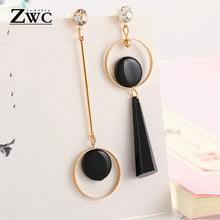 Load image into Gallery viewer, ZWC Fashion New Women's Acrylic Drop Earrings Hot Selling Long Dangling Earrings Gift For Women Party Wedding Jewelry Brincos