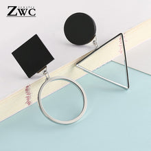 Load image into Gallery viewer, ZWC Fashion New Women's Acrylic Drop Earrings Hot Selling Long Dangling Earrings Gift For Women Party Wedding Jewelry Brincos