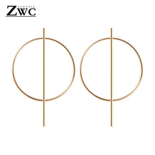 Load image into Gallery viewer, ZWC Fashion New Women's Acrylic Drop Earrings Hot Selling Long Dangling Earrings Gift For Women Party Wedding Jewelry Brincos