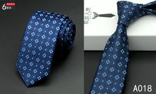 Load image into Gallery viewer, tie skinny 6cm ties for men Wedding dress necktie fashion plaid cravate business gravatas para homens slim shirt accessories lot