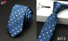 Load image into Gallery viewer, tie skinny 6cm ties for men Wedding dress necktie fashion plaid cravate business gravatas para homens slim shirt accessories lot