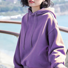 Load image into Gallery viewer, 2019 New Plus velvet Basic Hoodies For Women Leisure Female winter Solid Colour Casual SweatshirtHip Pop Tops