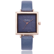 Load image into Gallery viewer, 2020 Fahion Lovely Women's Watches Elegant Leather Belt Analog Quartz Square Wrist Watches Female Reloj Mujer Clock Montre Femme