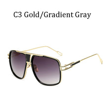 Load image into Gallery viewer, Classic Oversized Men Sunglasses Luxury Brand Women mach one Sun Glasses Square retro Oculos de sol Male UV400 Mirror Eyewear