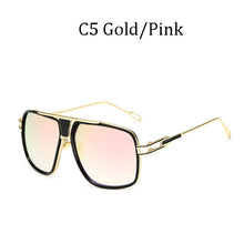 Load image into Gallery viewer, Classic Oversized Men Sunglasses Luxury Brand Women mach one Sun Glasses Square retro Oculos de sol Male UV400 Mirror Eyewear