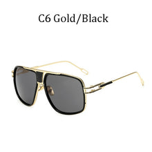 Load image into Gallery viewer, Classic Oversized Men Sunglasses Luxury Brand Women mach one Sun Glasses Square retro Oculos de sol Male UV400 Mirror Eyewear