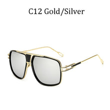 Load image into Gallery viewer, Classic Oversized Men Sunglasses Luxury Brand Women mach one Sun Glasses Square retro Oculos de sol Male UV400 Mirror Eyewear