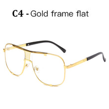 Load image into Gallery viewer, Classic Oversized Men Sunglasses Luxury Brand Women mach one Sun Glasses Square retro Oculos de sol Male UV400 Mirror Eyewear