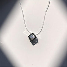 Load image into Gallery viewer, Fashion Shiny Crystal Necklace Zircon Pendant Transparent Fishing Line Invisible Ladies Necklace Jewelry Clavicle Chain Chocker