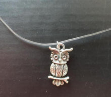 Load image into Gallery viewer, Fashion Shiny Crystal Necklace Zircon Pendant Transparent Fishing Line Invisible Ladies Necklace Jewelry Clavicle Chain Chocker