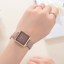 Load image into Gallery viewer, New Fashion Women Top Brand Luxury Quartz Watches Stainless Steel Analog Wrist Watch Leather Band Wacth Simple Casual Bracelet %