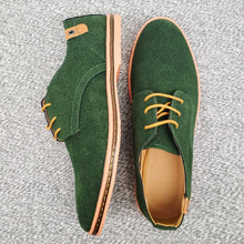 Load image into Gallery viewer, 2020 Spring Suede Leather Men Shoes Oxford Casual Shoes Classic Sneakers Comfortable Footwear Dress Shoes Large Size Flats