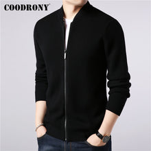 Load image into Gallery viewer, COODRONY Brand Sweater Coat Men Cashmere Wool Cardigan Men Clothes 2019 New Arrivals Autumn Winter Thick Warm Zipper Coats 91088
