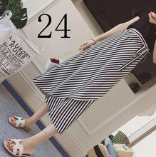 Load image into Gallery viewer, New one-piece skirt women summer chiffon wrap skirt long floral beach skirt
