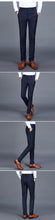 Load image into Gallery viewer, Loldeal Men Suit Pants Slim Fit Flat Front Stretch Dress Pants  Formal Pants Trousers Male
