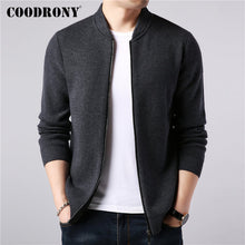 Load image into Gallery viewer, COODRONY Brand Sweater Coat Men Cashmere Wool Cardigan Men Clothes 2019 New Arrivals Autumn Winter Thick Warm Zipper Coats 91088
