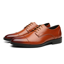 Load image into Gallery viewer, 2020 Men Formal Shoes  Leather Business Casual Shoes High Quality Men Dress Office Luxury Shoes Male Breathable Oxfords
