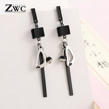 Load image into Gallery viewer, ZWC Fashion New Women's Acrylic Drop Earrings Hot Selling Long Dangling Earrings Gift For Women Party Wedding Jewelry Brincos
