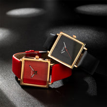 Load image into Gallery viewer, 2020 Fahion Lovely Women&#39;s Watches Elegant Leather Belt Analog Quartz Square Wrist Watches Female Reloj Mujer Clock Montre Femme

