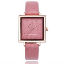 Load image into Gallery viewer, 2020 Fahion Lovely Women&#39;s Watches Elegant Leather Belt Analog Quartz Square Wrist Watches Female Reloj Mujer Clock Montre Femme
