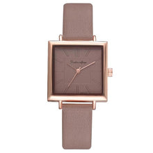 Load image into Gallery viewer, 2020 Fahion Lovely Women&#39;s Watches Elegant Leather Belt Analog Quartz Square Wrist Watches Female Reloj Mujer Clock Montre Femme
