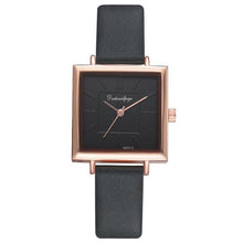 Load image into Gallery viewer, 2020 Fahion Lovely Women&#39;s Watches Elegant Leather Belt Analog Quartz Square Wrist Watches Female Reloj Mujer Clock Montre Femme
