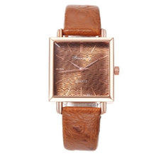 Load image into Gallery viewer, 2020 Fahion Lovely Women&#39;s Watches Elegant Leather Belt Analog Quartz Square Wrist Watches Female Reloj Mujer Clock Montre Femme
