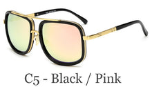 Load image into Gallery viewer, Classic Oversized Men Sunglasses Luxury Brand Women mach one Sun Glasses Square retro Oculos de sol Male UV400 Mirror Eyewear
