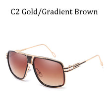 Load image into Gallery viewer, Classic Oversized Men Sunglasses Luxury Brand Women mach one Sun Glasses Square retro Oculos de sol Male UV400 Mirror Eyewear
