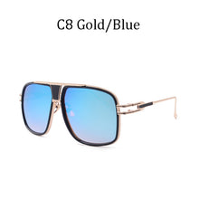 Load image into Gallery viewer, Classic Oversized Men Sunglasses Luxury Brand Women mach one Sun Glasses Square retro Oculos de sol Male UV400 Mirror Eyewear
