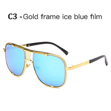 Load image into Gallery viewer, Classic Oversized Men Sunglasses Luxury Brand Women mach one Sun Glasses Square retro Oculos de sol Male UV400 Mirror Eyewear
