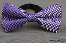 Load image into Gallery viewer, RBOCOTT Men's Bow Tie Gold Paisley Bowtie Business Wedding Bowknot Dot Blue And Black Bow Ties For Groom Party Accessories
