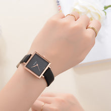 Load image into Gallery viewer, New Fashion Women Top Brand Luxury Quartz Watches Stainless Steel Analog Wrist Watch Leather Band Wacth Simple Casual Bracelet %
