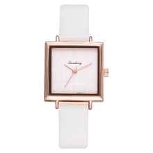 Load image into Gallery viewer, New Fashion Women Top Brand Luxury Quartz Watches Stainless Steel Analog Wrist Watch Leather Band Wacth Simple Casual Bracelet %
