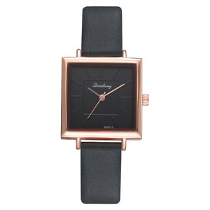 New Fashion Women Top Brand Luxury Quartz Watches Stainless Steel Analog Wrist Watch Leather Band Wacth Simple Casual Bracelet %