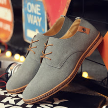 Load image into Gallery viewer, 2020 Spring Suede Leather Men Shoes Oxford Casual Shoes Classic Sneakers Comfortable Footwear Dress Shoes Large Size Flats
