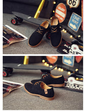 Load image into Gallery viewer, 2020 Spring Suede Leather Men Shoes Oxford Casual Shoes Classic Sneakers Comfortable Footwear Dress Shoes Large Size Flats
